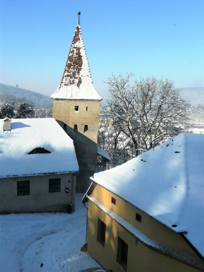 Casa Cojo Apartamento Sighişoara Exterior foto